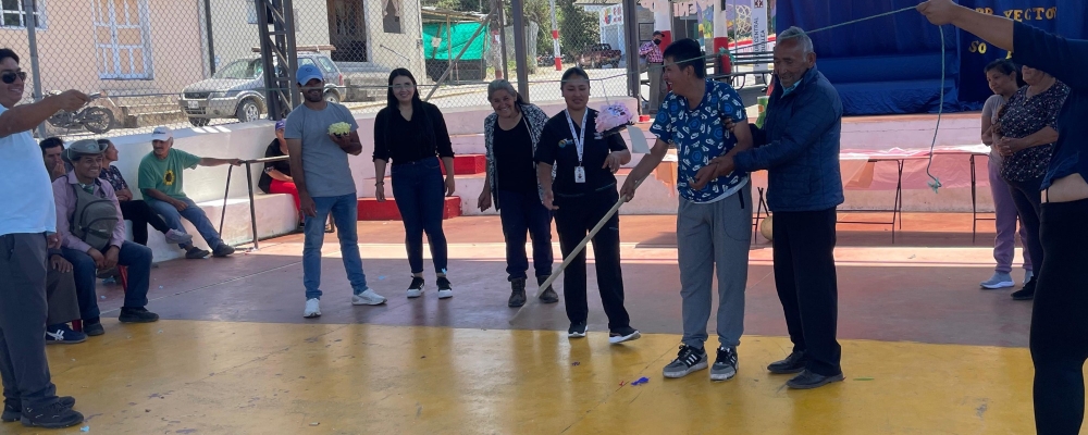 EVENTO DEDICADO A LOS GRUPOS DE ATENCION PRIORITARIA DE LA PARROQUIA GUALE 